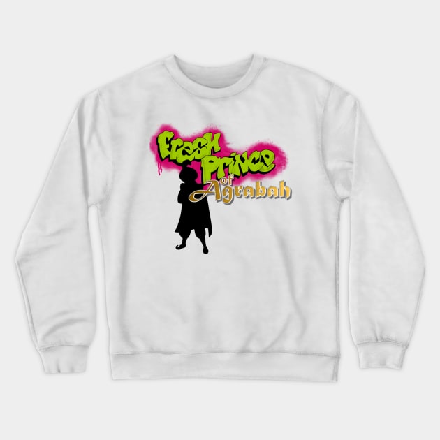 Fresh Prince of Agrabah Crewneck Sweatshirt by PrinceHans Designs